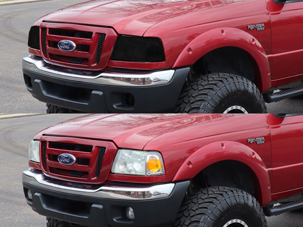 Ford Ranger 2001-2005 Headlight Tint Appearance