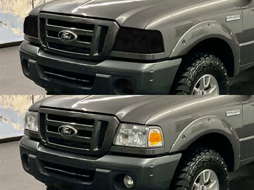 Ford Ranger 2006-2011 Headlight Tint Appearance