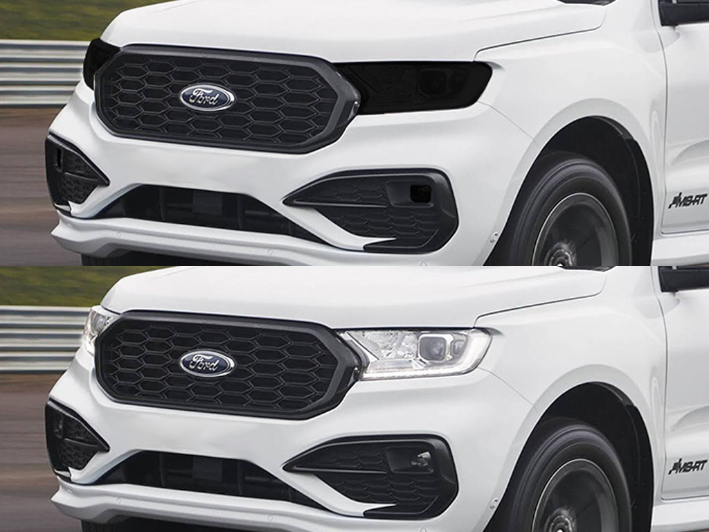 Ford Ranger 2019-2023 Headlight Tint Appearance