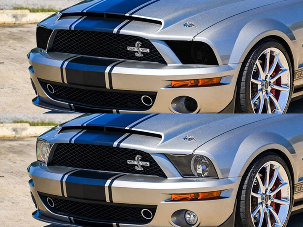 Ford Shelby GT500 2007-2009 Headlight Tint Appearance