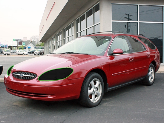 Ford Taurus 2004-2007 Headlight Tint Location