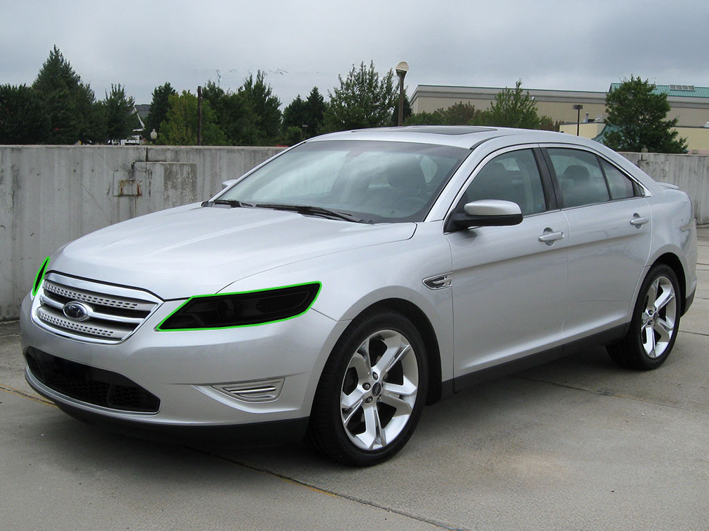 Ford Taurus 2008-2009 Headlight Tint Location