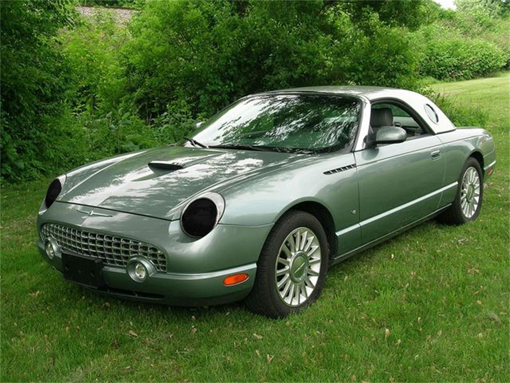 Ford Thunderbird 2002-2005 Headlight Tint