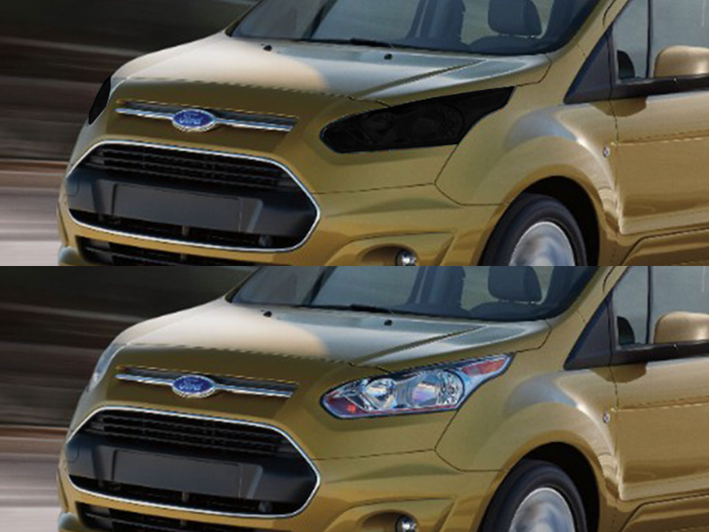 Ford Transit Connect 2014-2018 Headlight Tint Appearance