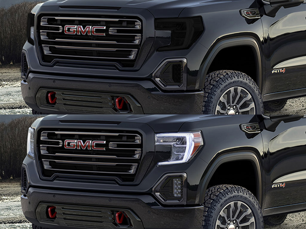 GMC Sierra 2019-2019 (1500, Legacy Edition) Headlight Tint Appearance