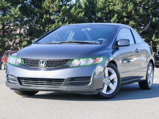 Honda Civic 2006-2011 (Coupe) Headlight Protection Installation Location