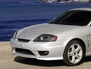 Hyundai Tiburon 2003-2004 3M Headlight Protection Film