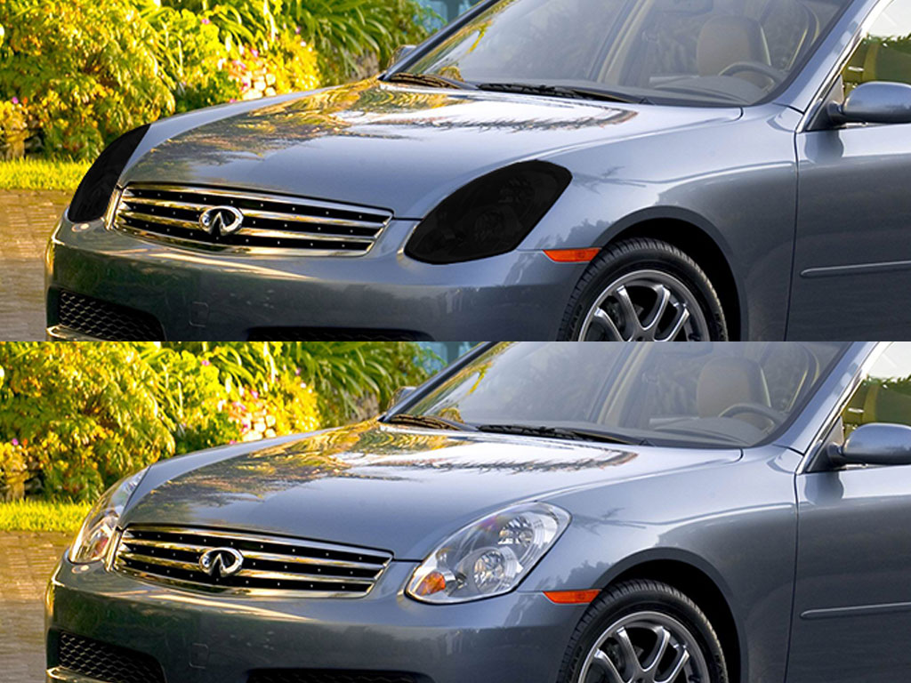 Infiniti G35 2003-2006 (Sedan) Headlight Tint Appearance