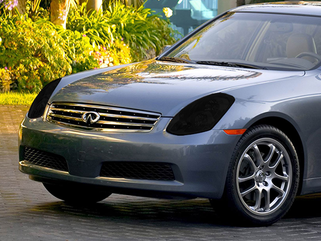 Infiniti G35 2003-2006 (Sedan) Headlight Tint