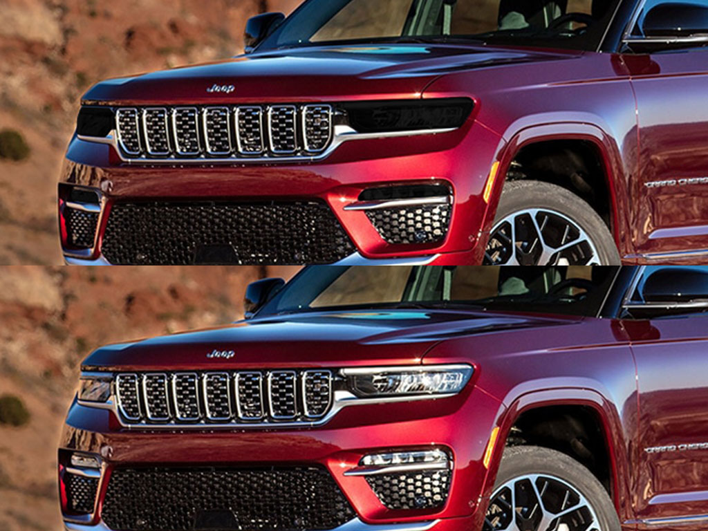 Jeep Cherokee 2019-2023 Headlight Tint Appearance