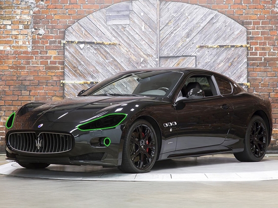 Maserati GranTurismo 2008-2012 Headlight Tint Location