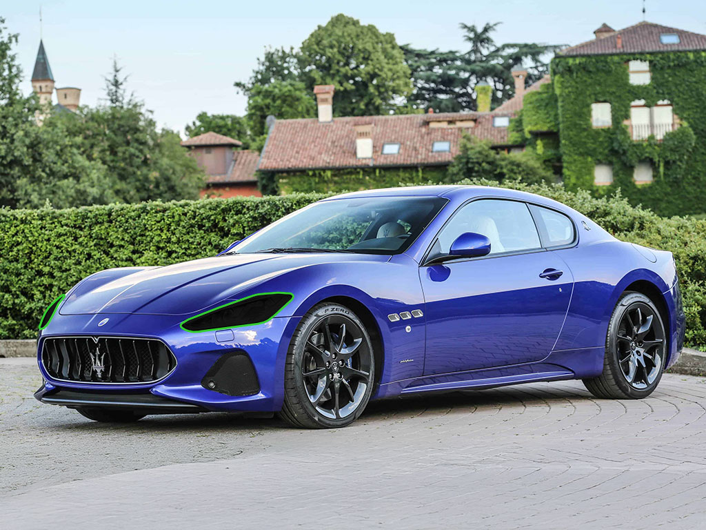 Maserati GranTurismo 2013-2019 Headlight Tint Location