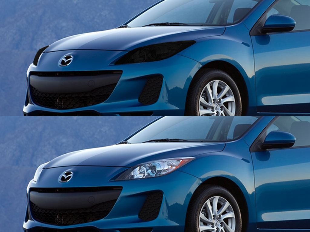 Mazda Mazda3 2010-2013 Headlight Tint Appearance