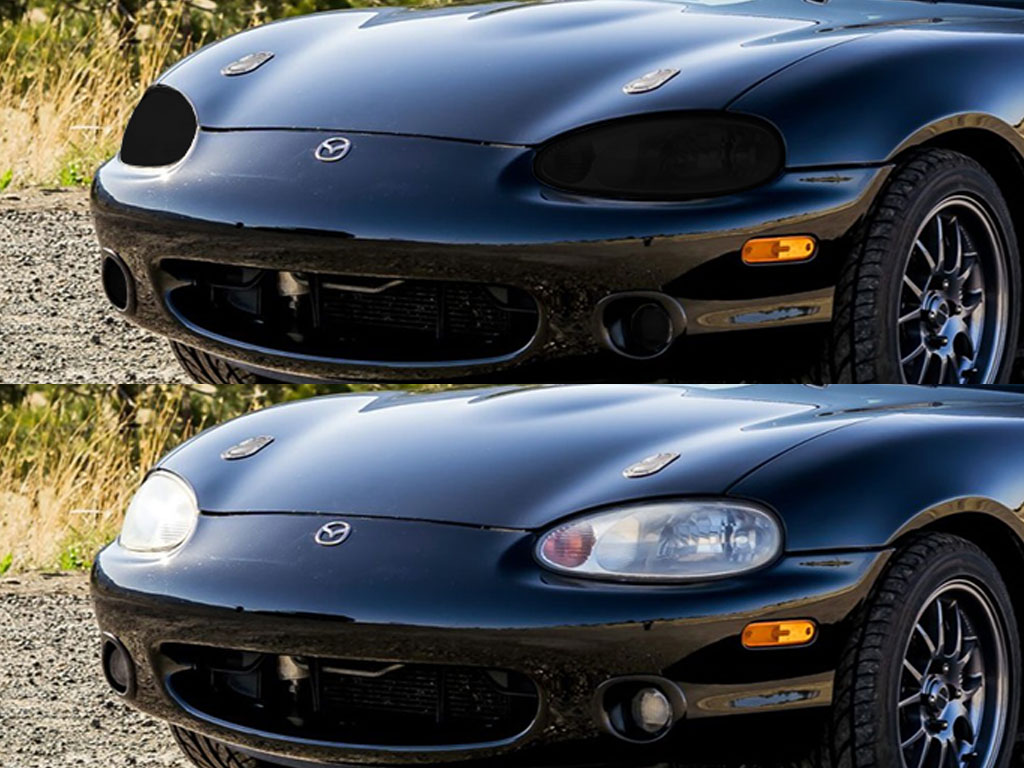 Mazda Miata 1999-2000 Headlight Tint Appearance