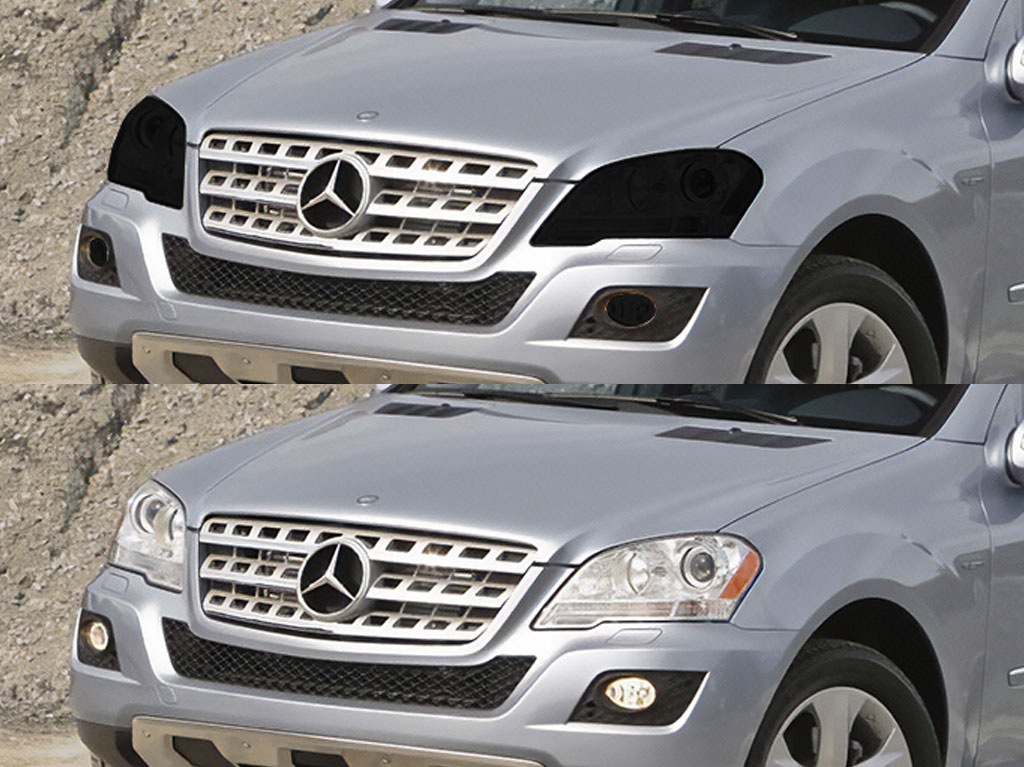 Mercedes-Benz M-Class 2009-2011 Headlight Tint Appearance