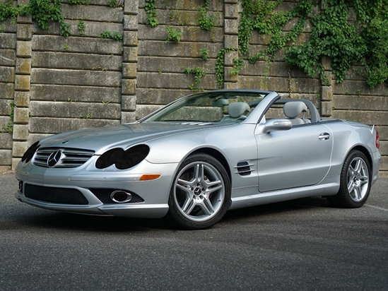 Mercedes-Benz SL-Class 2007-2008 (Coupe / Convertible) Headlight Tint