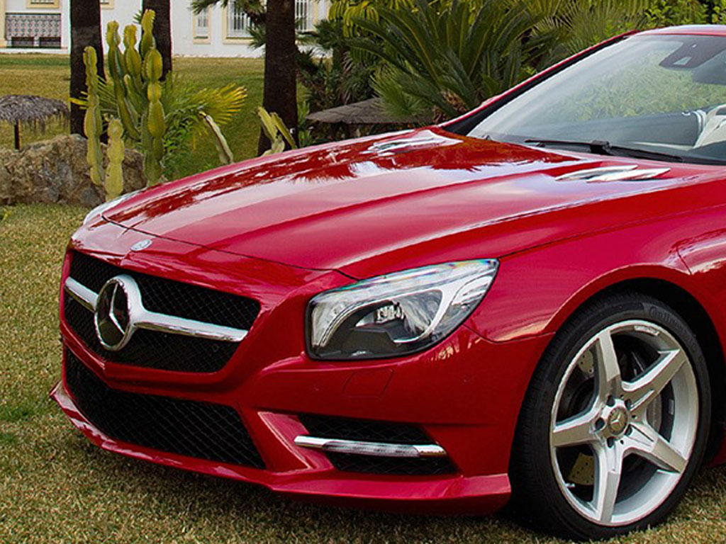 Mercedes-Benz SL-Class Coupe / Convertible 2009-2012 3M Headlight Protection Film