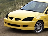 Mitsubishi Lancer 2002-2003 Headlight Tint