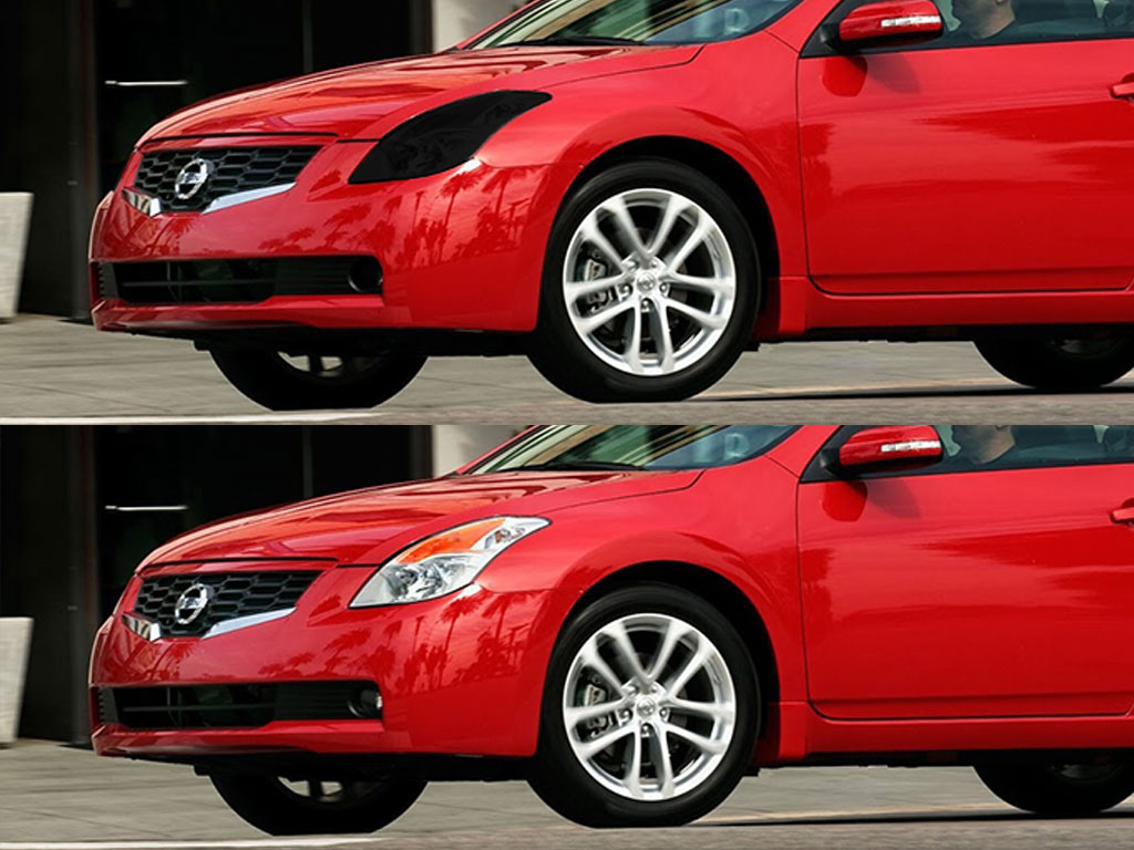 Nissan Altima 2008-2009 (Coupe) Headlight Tint Appearance