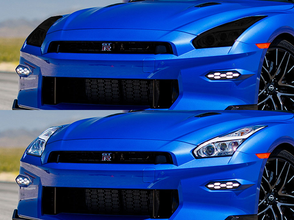 Nissan GT-R 2023-2024 Headlight Tint Appearance