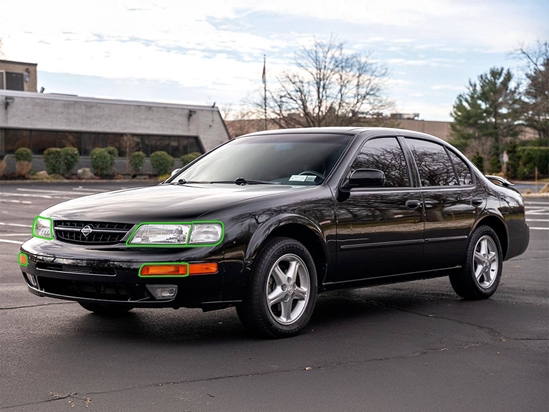 Nissan Maxima 1995-1999 Headlight Protection Installation Location