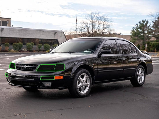 Nissan Maxima 1995-1999 Headlight Tint Location