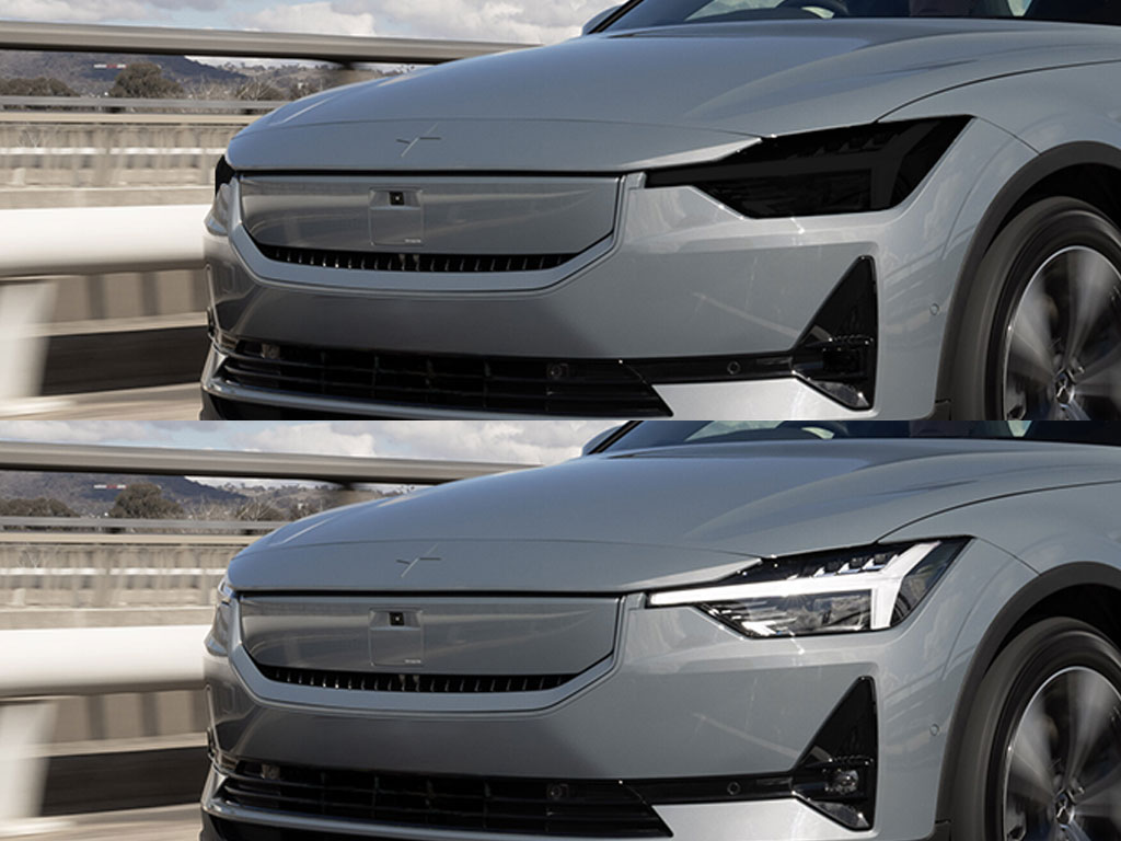 Polestar 2 2023-2025 Headlight Tint Appearance