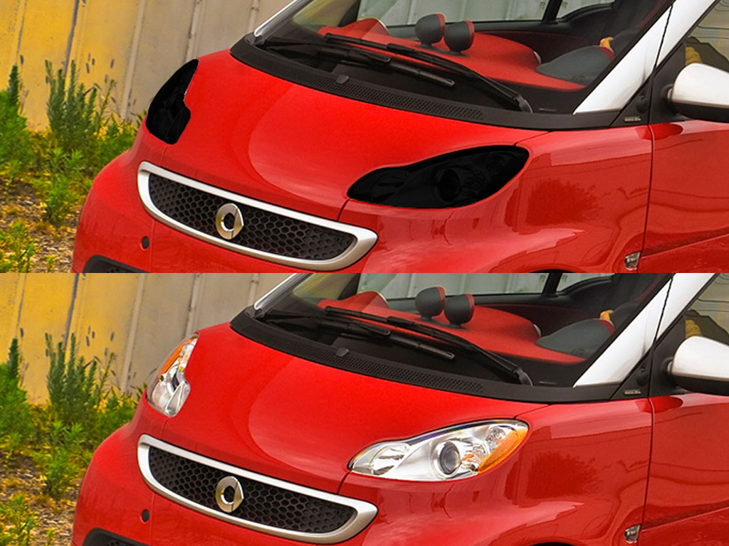 SMART Fortwo 2008-2015 Headlight Tint Appearance