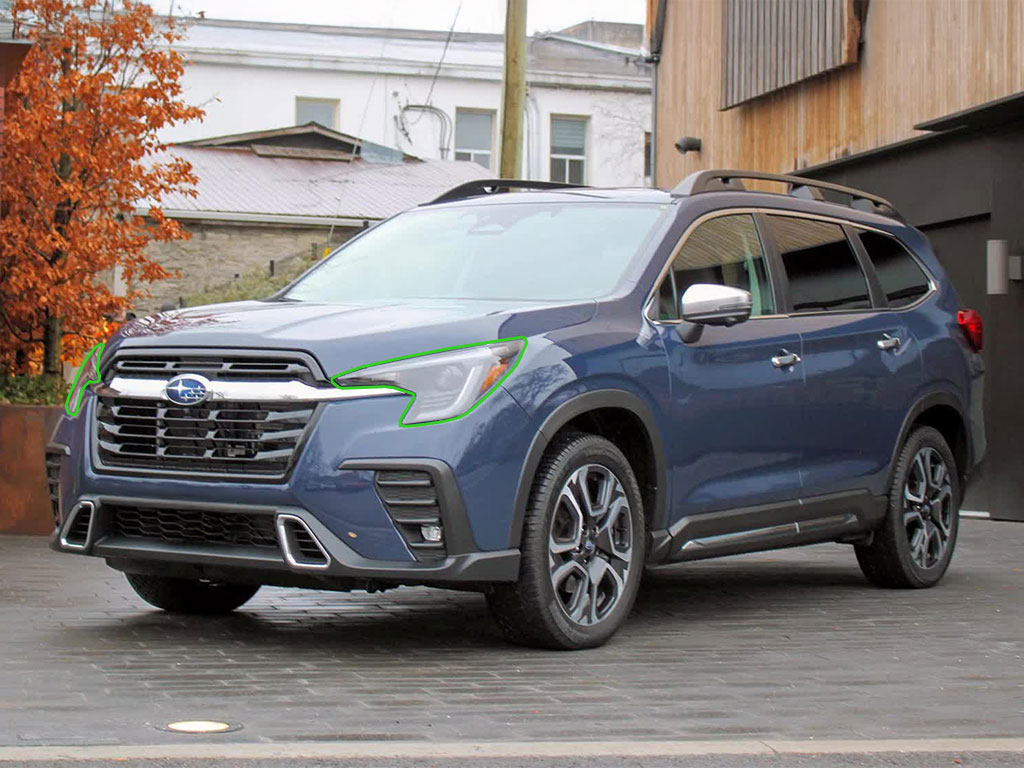 Subaru Ascent 2023-2024 Headlight Protection Installation Location