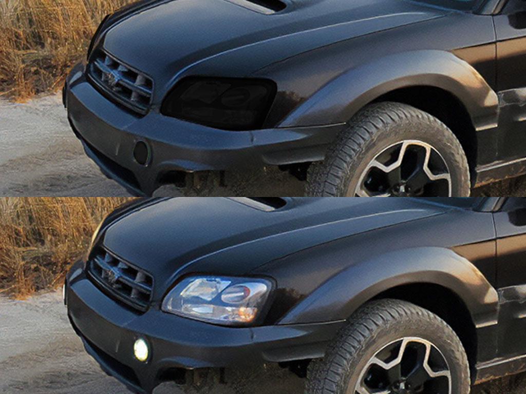 Subaru Baja 2003-2006 Headlight Tint Appearance