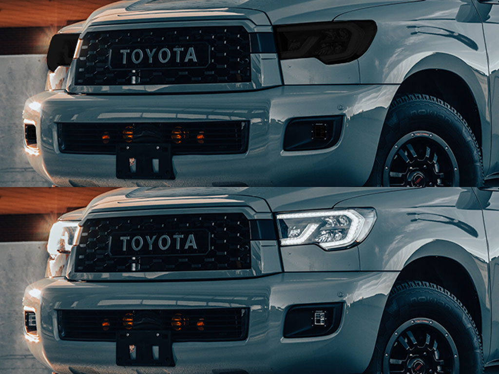 Toyota Sequoia 2018-2022 Headlight Tint Appearance