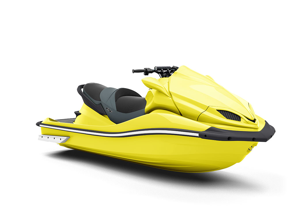 3M™ 2080 Gloss Lucid Yellow Vinyl Jet Ski Wrap