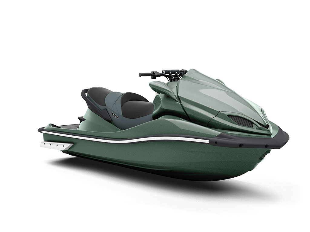 3M™ 2080 Matte Pine Green Metallic Vinyl Jet Ski Wrap