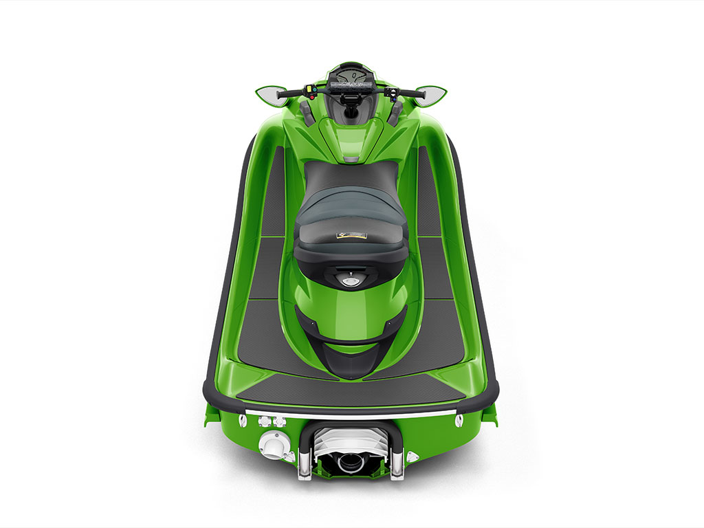 3M 2080 Satin Apple Green Jet Ski Vinyl Wraps