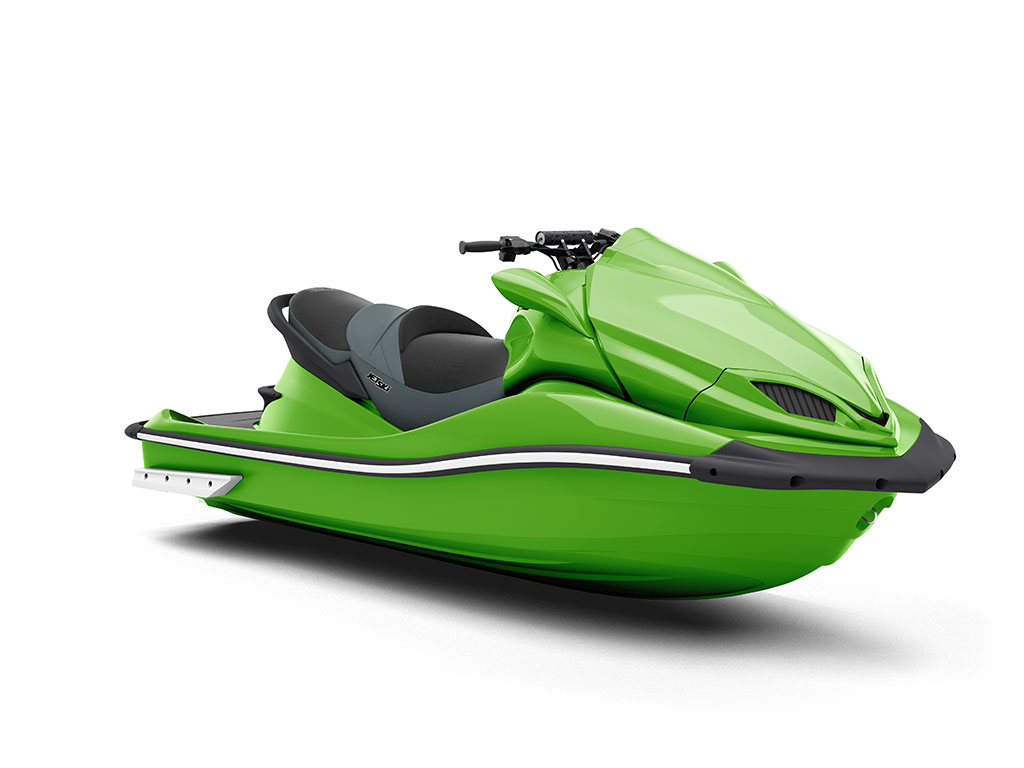 3M™ 2080 Satin Apple Green Vinyl Jet Ski Wrap