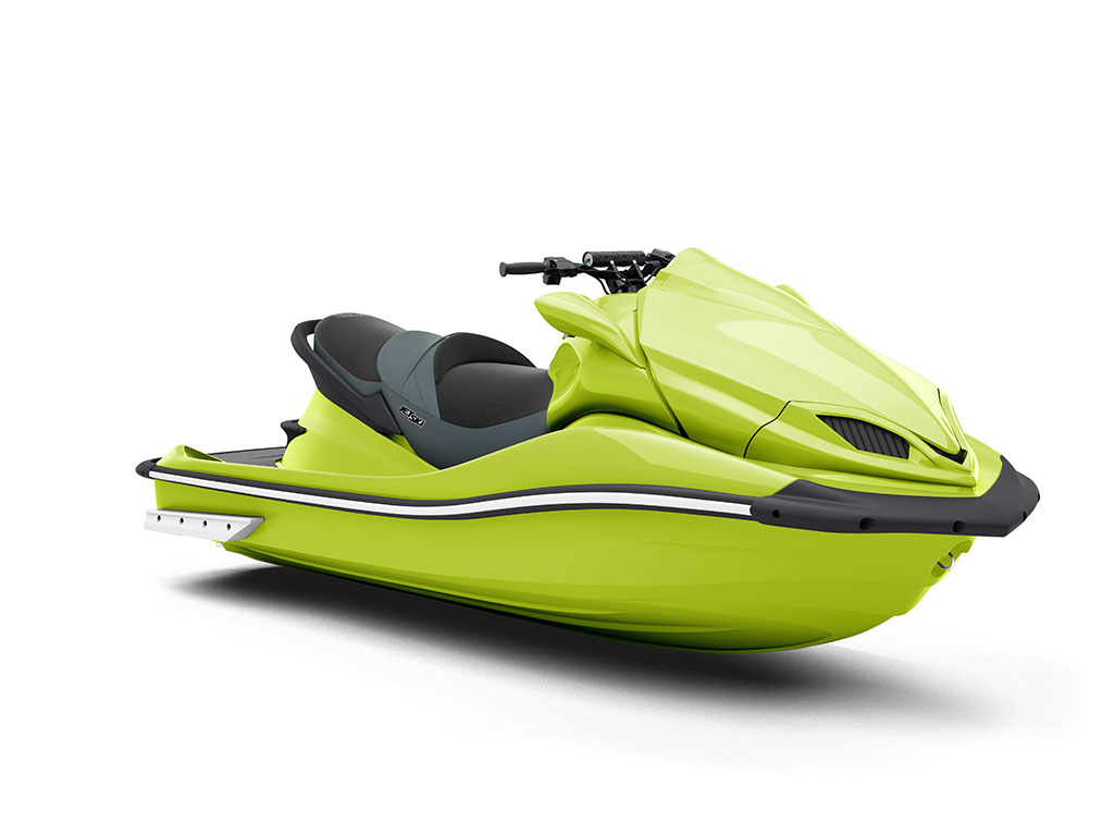 Avery Dennison™ SW900 Gloss Lime Green Vinyl Jet Ski Wrap