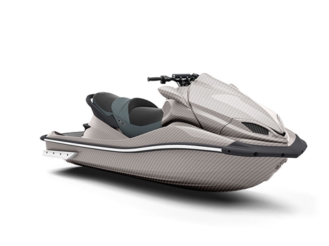 Rwraps™ 3D Carbon Fiber Silver Jet Ski Wraps