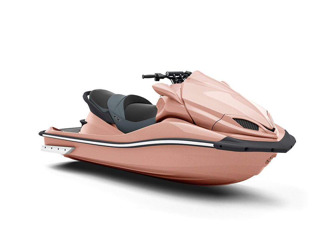 Rwraps™ Gloss Metallic Rose Gold Vinyl Jet Ski Wrap