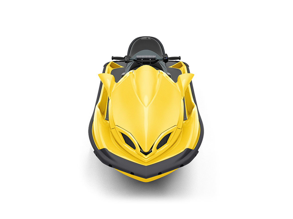 Rwraps Gloss Metallic Yellow DIY Jet Ski Wraps