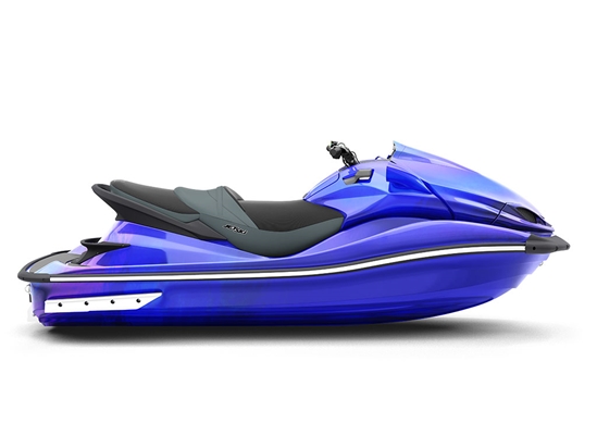 Rwraps Holographic Chrome Blue Neochrome Do-It-Yourself Jet Ski Wraps