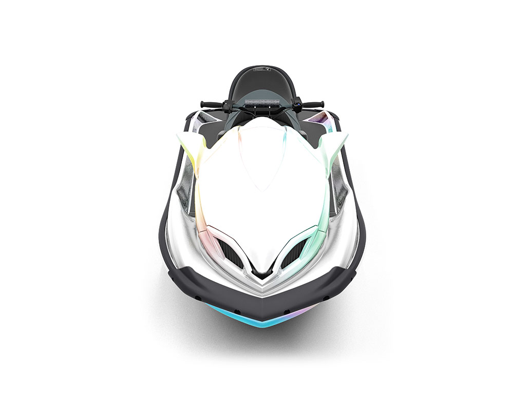 Rwraps Holographic Chrome Silver Neochrome (Matte) DIY Jet Ski Wraps