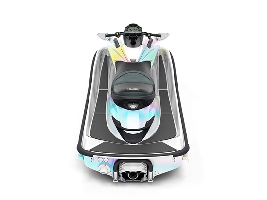 Rwraps Holographic Chrome Silver Neochrome (Matte) Jet Ski Vinyl Wraps