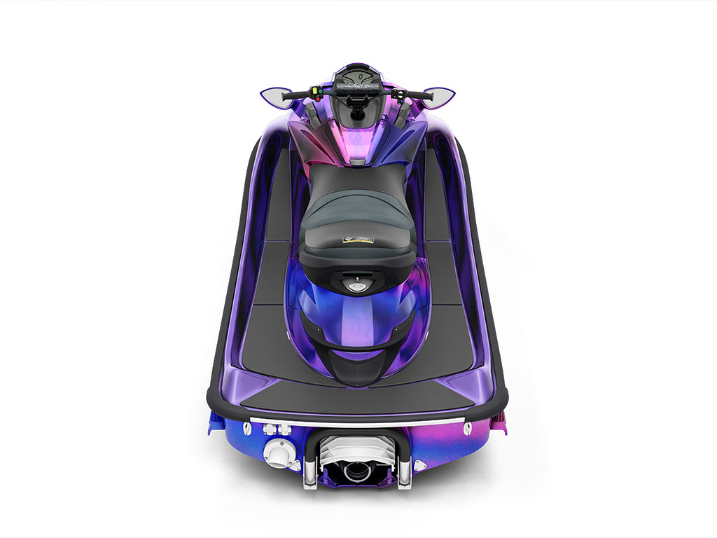 Rwraps Holographic Chrome Purple Neochrome Jet Ski Vinyl Wraps