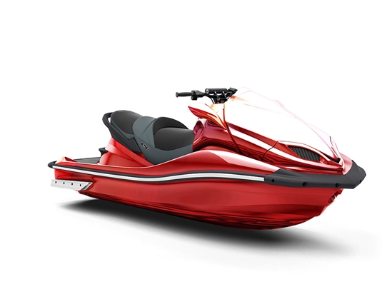 Rwraps™ Holographic Chrome Red Neochrome Vinyl Jet Ski Wrap