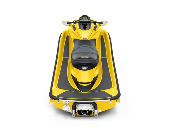 Rwraps Hyper Gloss Yellow Jet Ski Vinyl Wraps