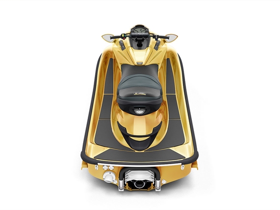 Rwraps Matte Chrome Gold Jet Ski Vinyl Wraps