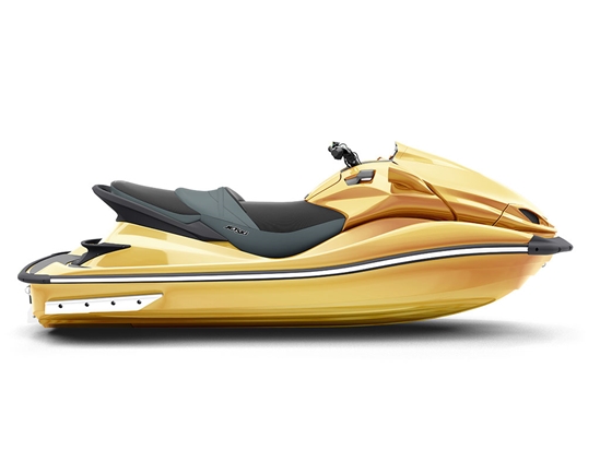 Rwraps Matte Chrome Gold Do-It-Yourself Jet Ski Wraps