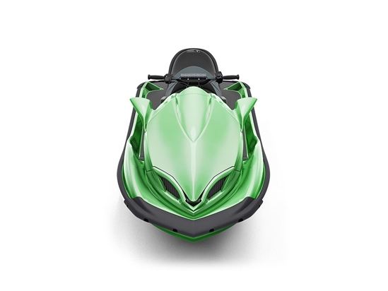 Rwraps Matte Chrome Green DIY Jet Ski Wraps