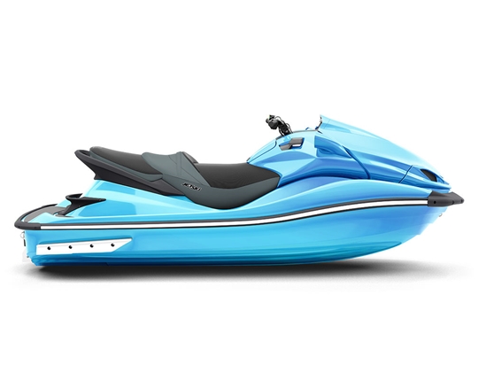 Rwraps Matte Chrome Light Blue Do-It-Yourself Jet Ski Wraps