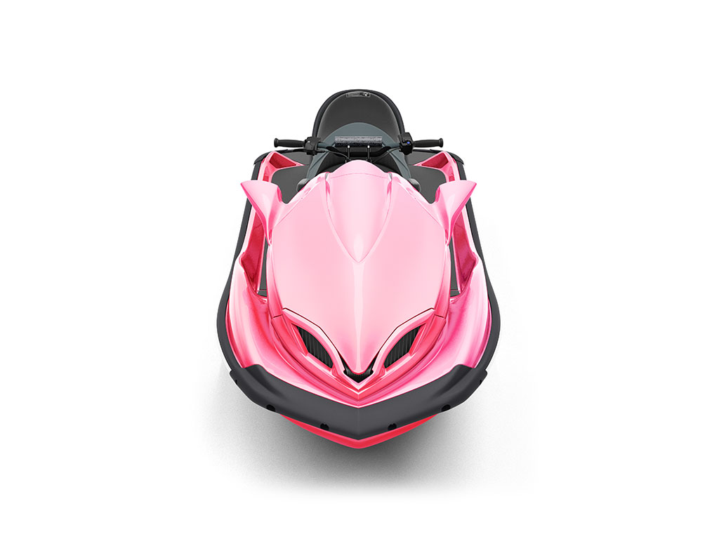 Rwraps Matte Chrome Pink Rose DIY Jet Ski Wraps